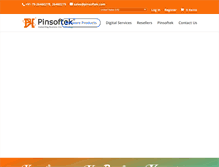 Tablet Screenshot of pinsoftek.com